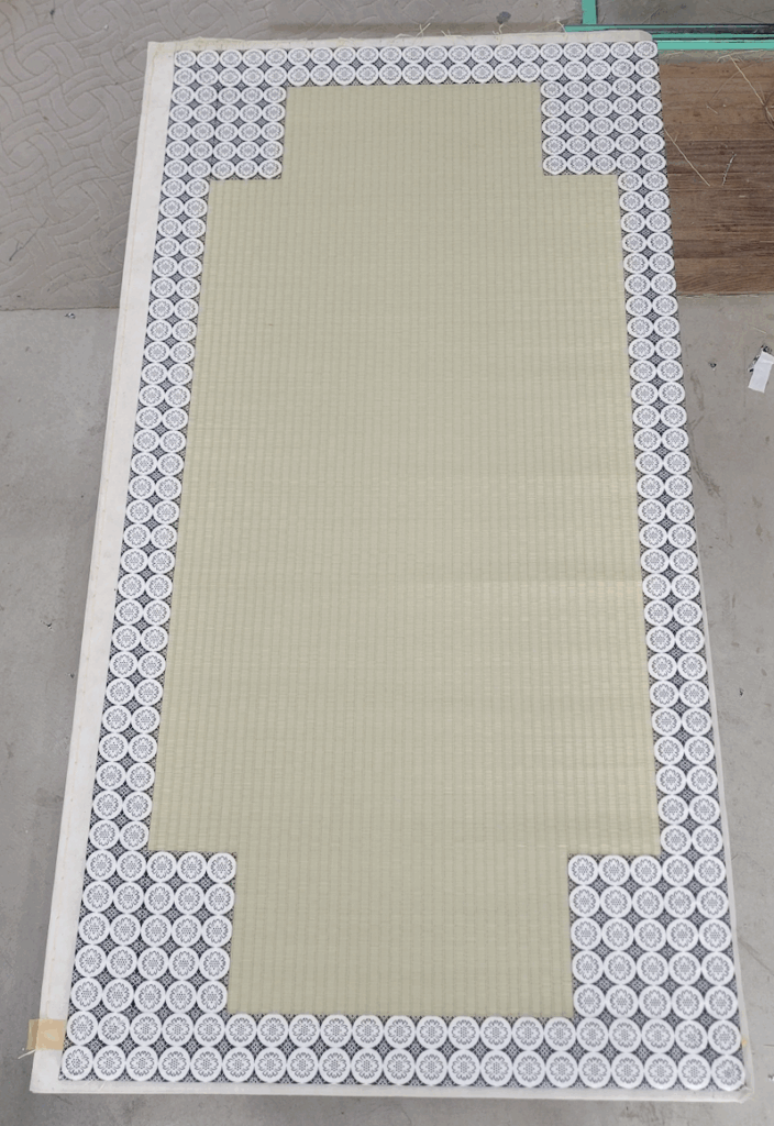 四天付き拝敷き