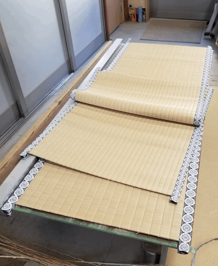 床の間　流備大目と小目