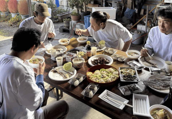 研修最後に美味しいご馳走をいただきました。