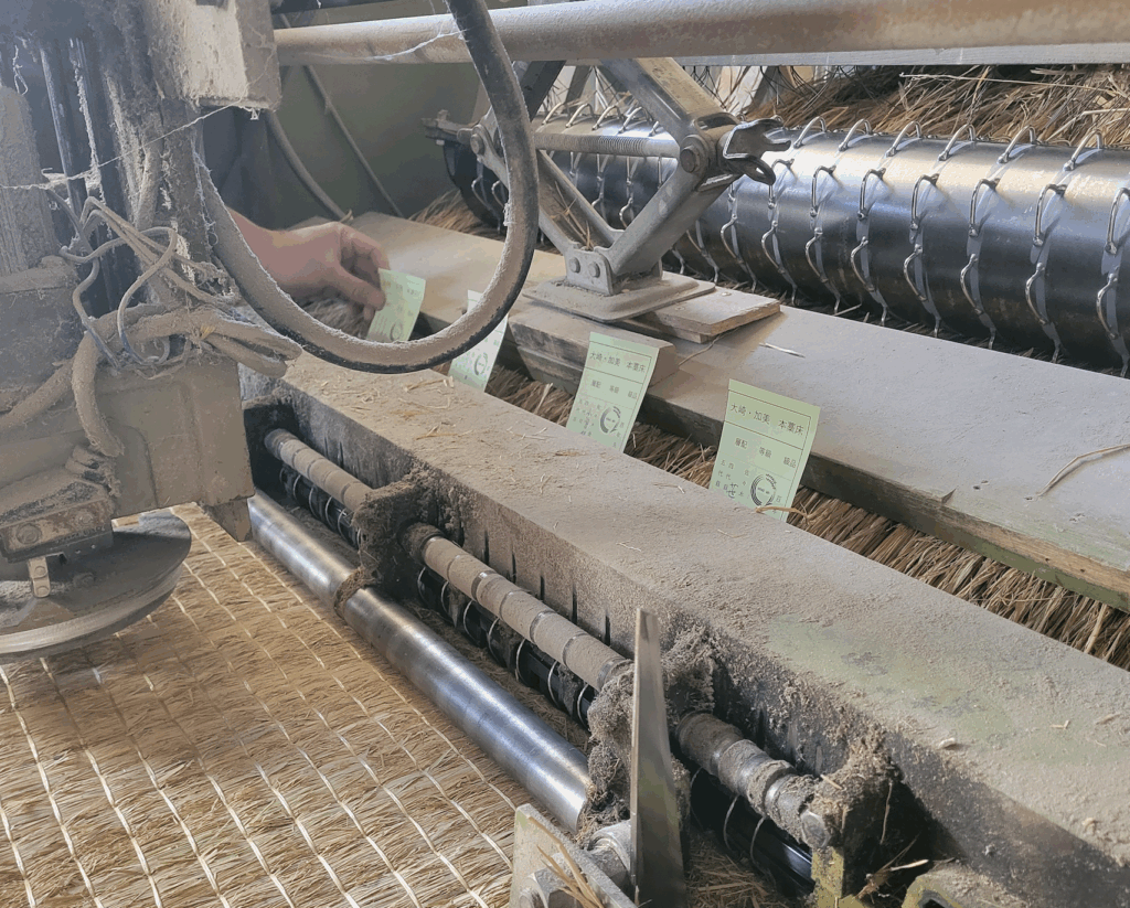 製作証明書に作業した自分の名前を書いてセット