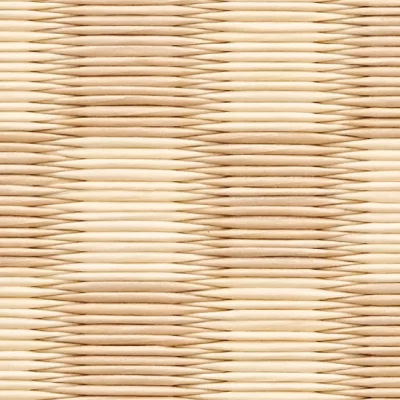 乳白色×白茶色　市松柄表