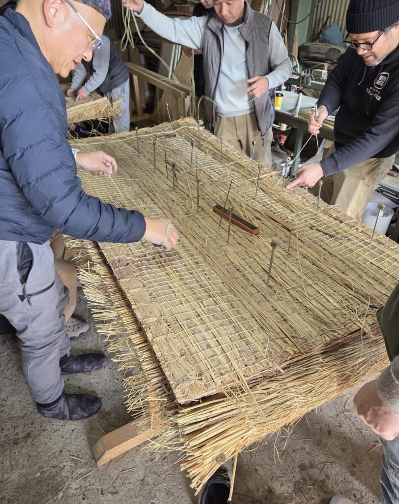 かけで締め直し